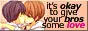 No homo button